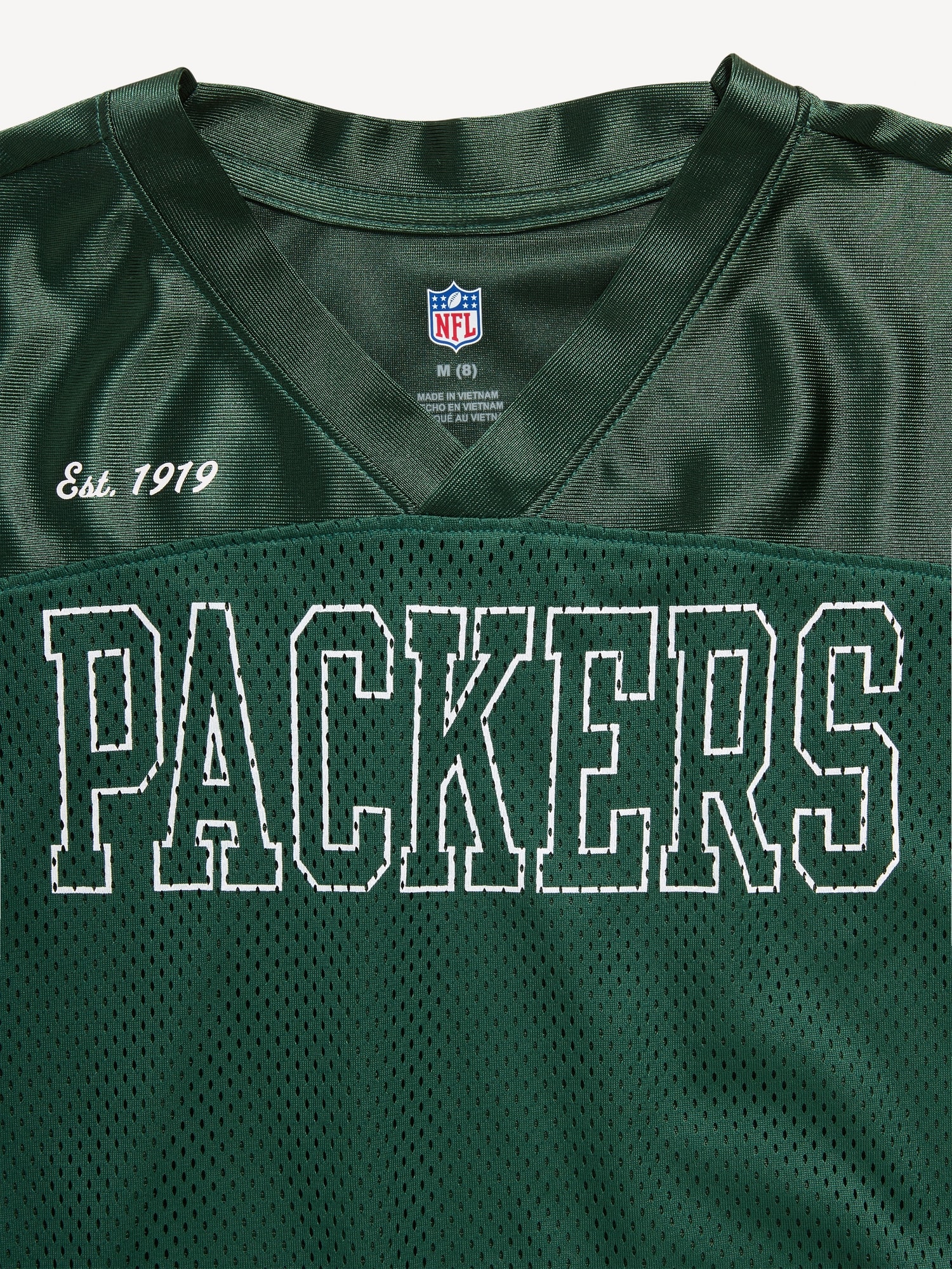 Green Bay Packers Lifestyle Jersey T-Shirt for Boys