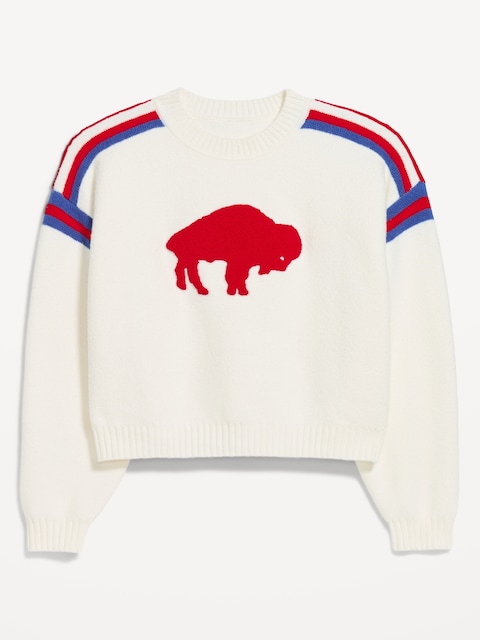 Buffalo Bills Cropped Sweater for Women
