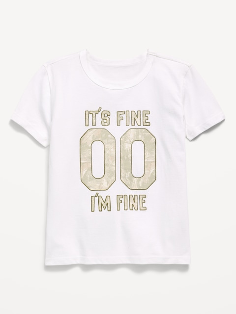 Short-Sleeve Graphic T-Shirt for Girls