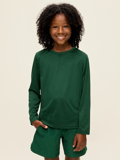 CloudMotion Long-Sleeve Performance T-Shirt for Boys