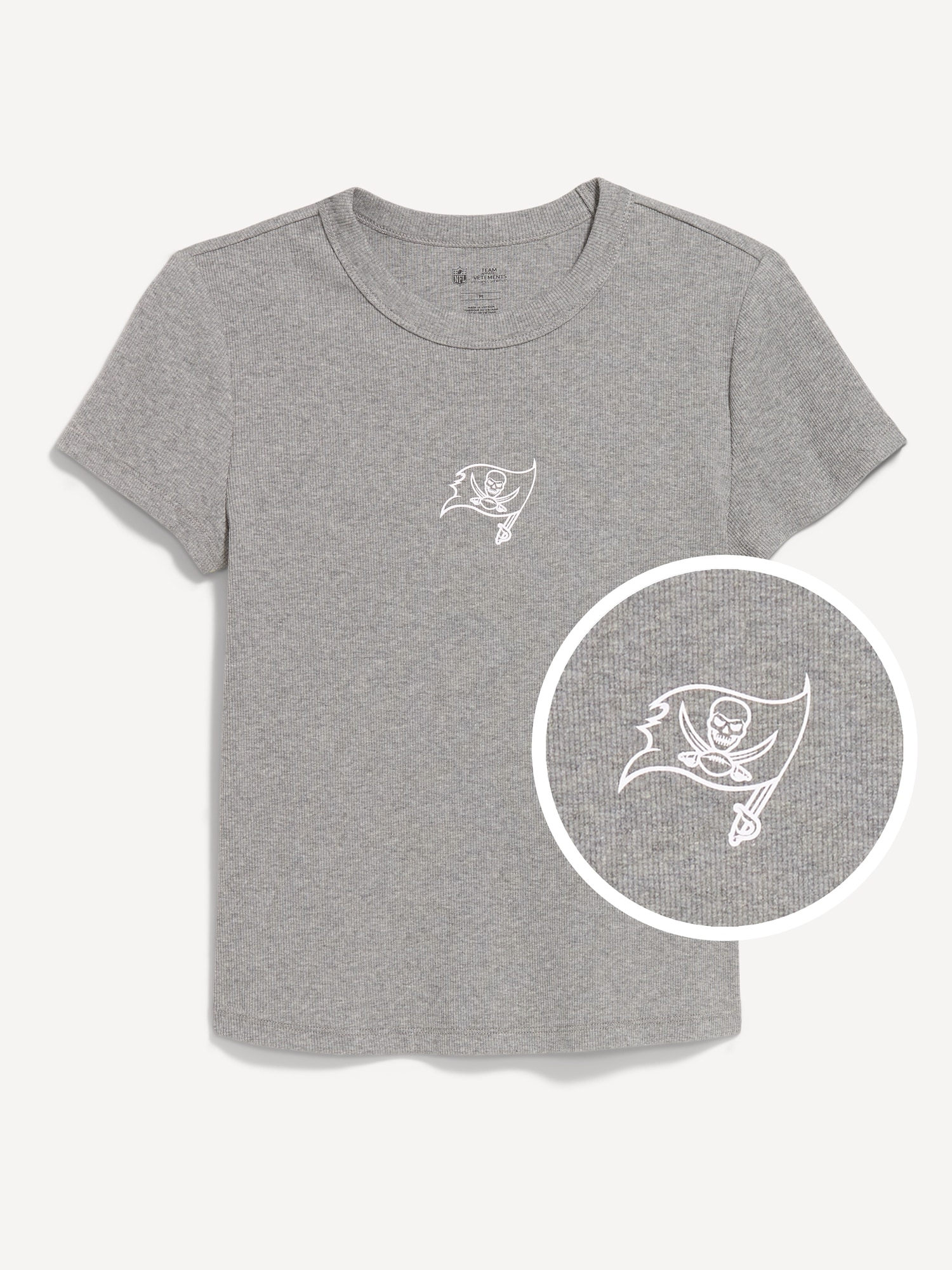 Tampa Bay Buccaneers Snug Crop T-Shirt for Women