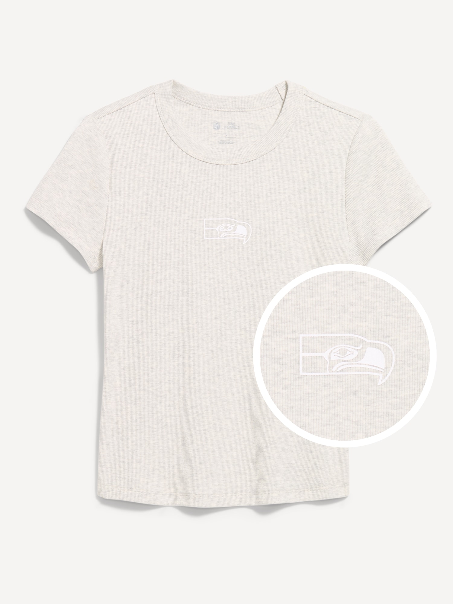 Seattle Seahawks Snug Crop T-Shirt for Women