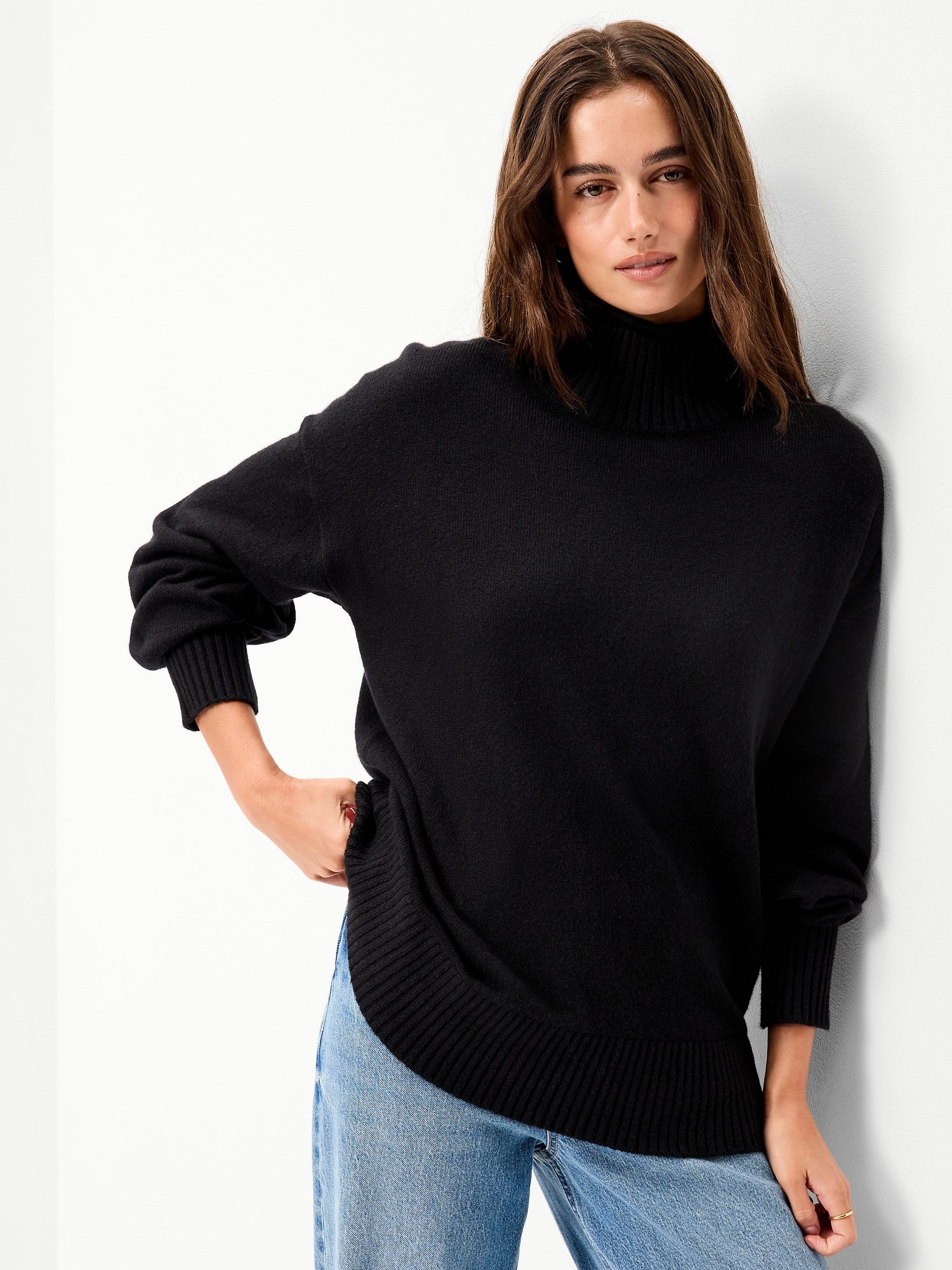 SoSoft Turtleneck Tunic Sweater