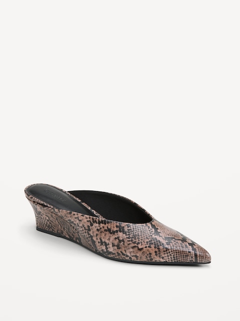 Pointed-Toe Mules for Women