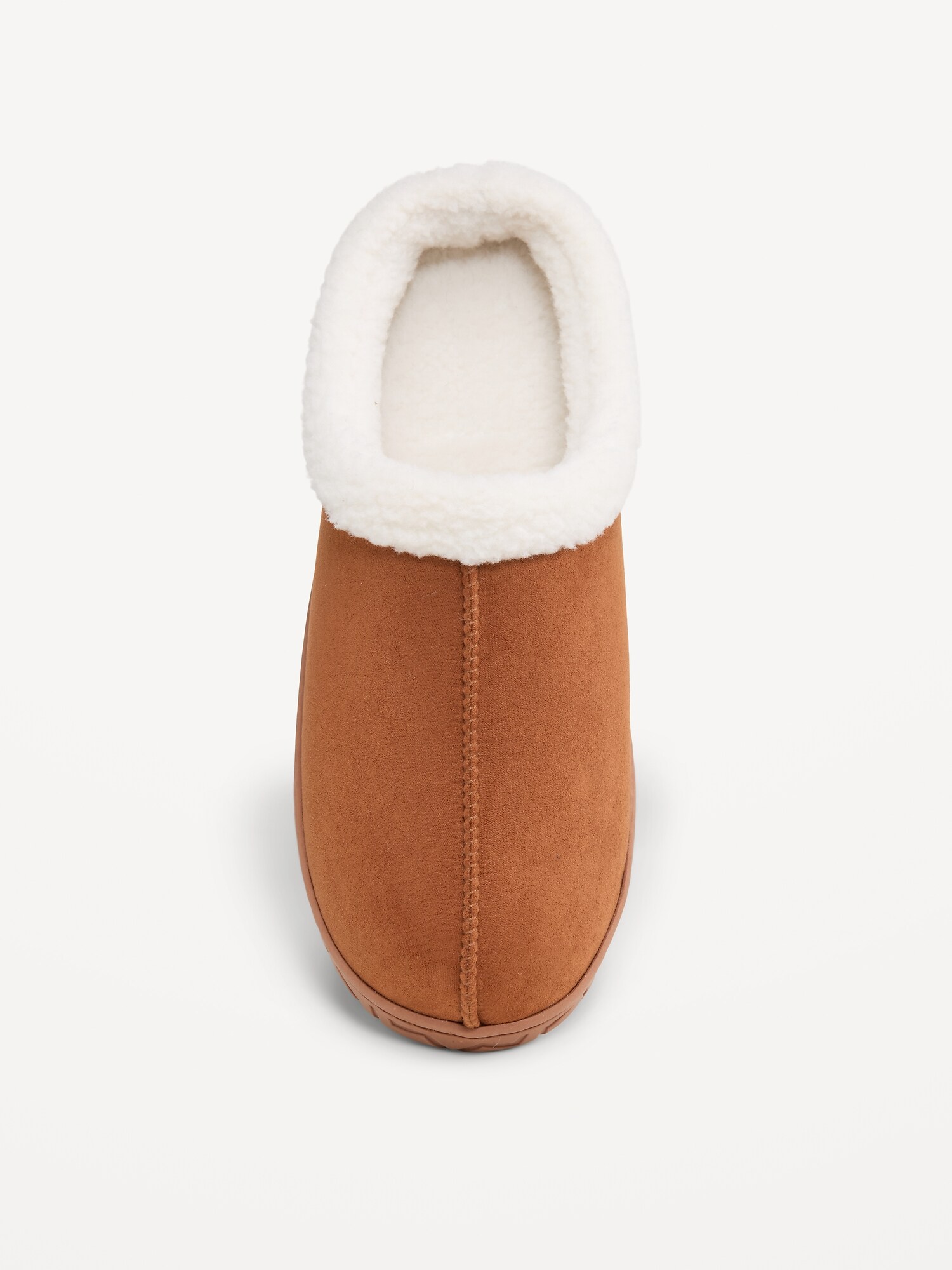 Мужские сабо Old Navy Faux-Suede Clog Slippers for Men, цвет: Янтарный — фото 2