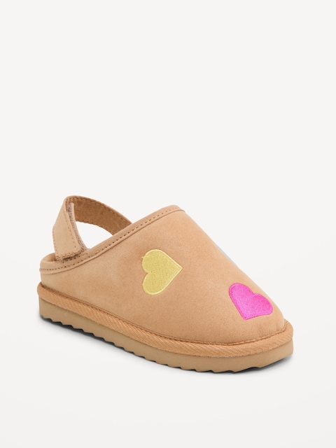Faux-Suede Clogs for Toddler Girls