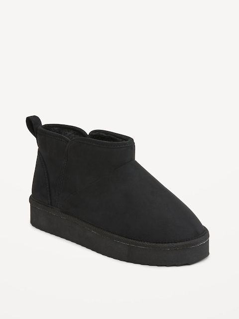 Faux-Suede Booties for Girls