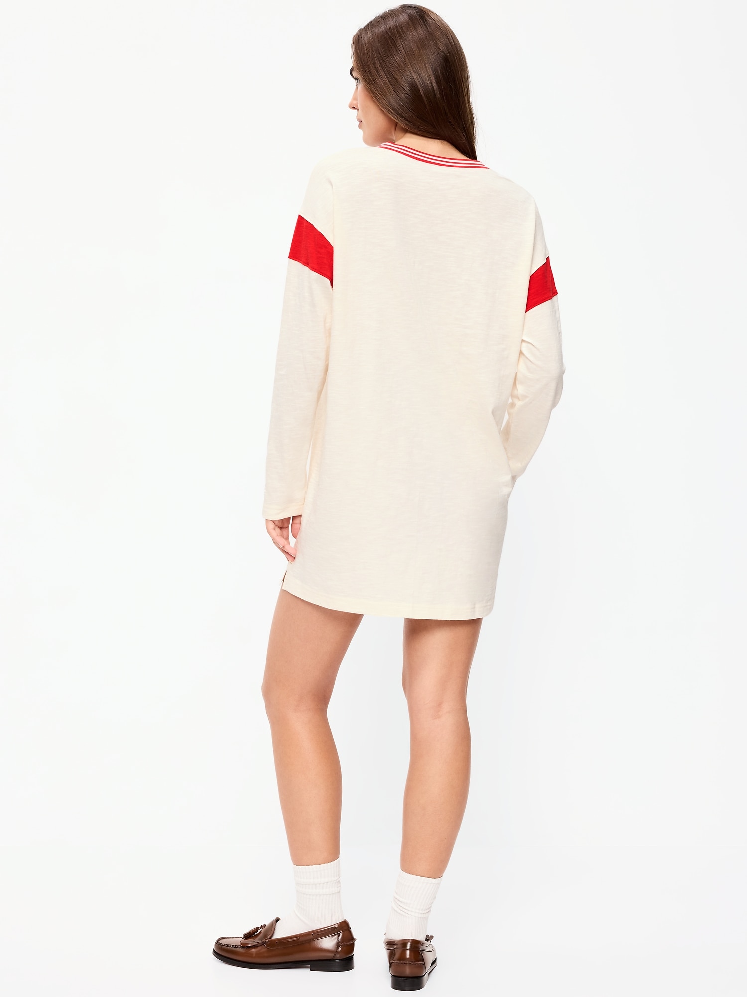 Kansas City Chiefs Oversized Mini Football Dress for Women