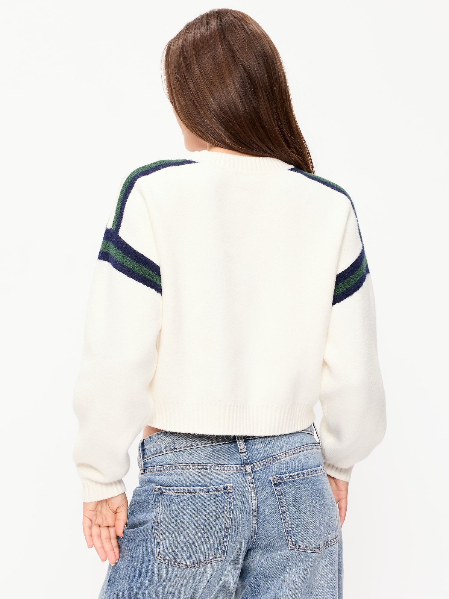 Seattle Seahawks Cropped Sweater for Women