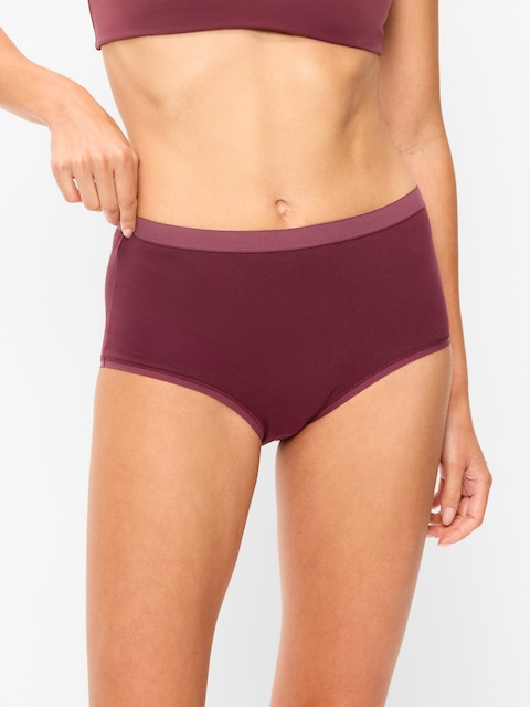 High-Waisted Everyday Brief Cotton Underwear