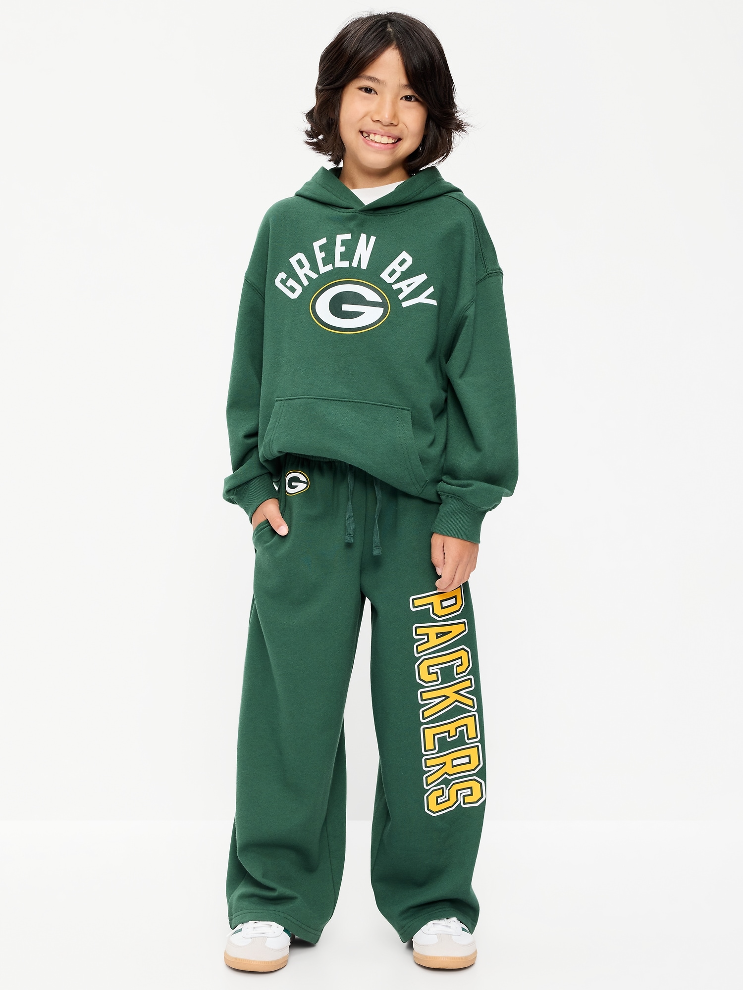 Green Bay Packers Ultra Baggy Sweatpants for Kids