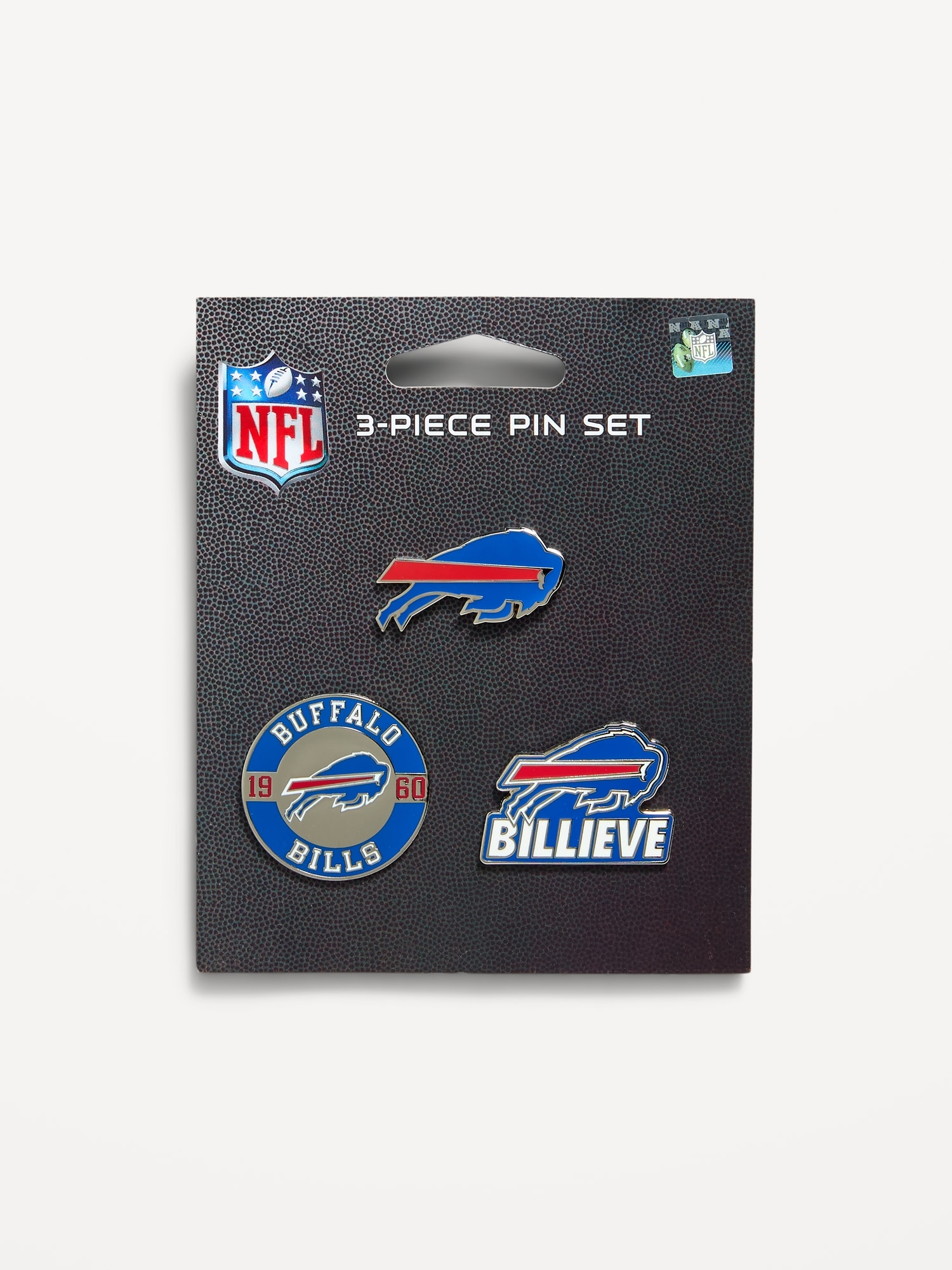 WinCraft® Buffalo Bills 3-Pack Collector Enamel Pins