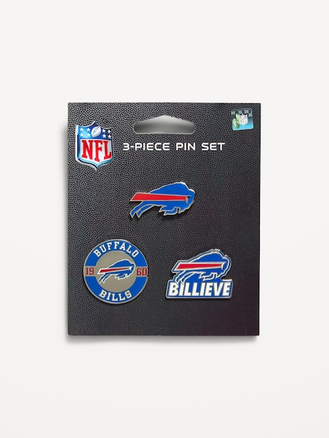 WinCraft® Buffalo Bills 3-Pack Collector Enamel Pins