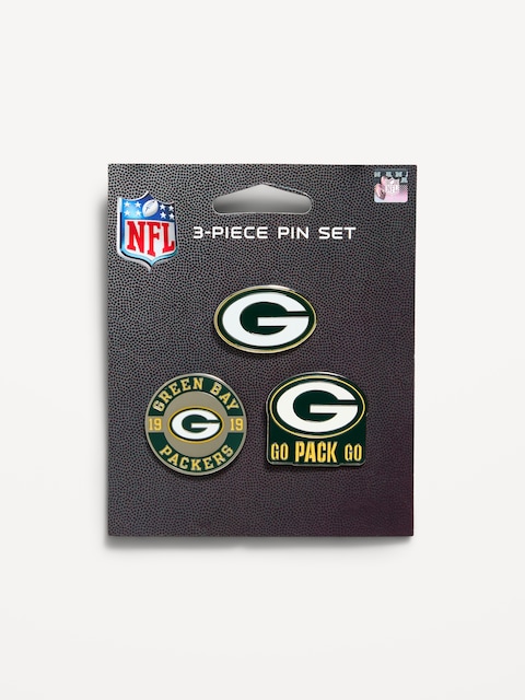 WinCraft® Green Bay Packers 3-Pack Collector Enamel Pins