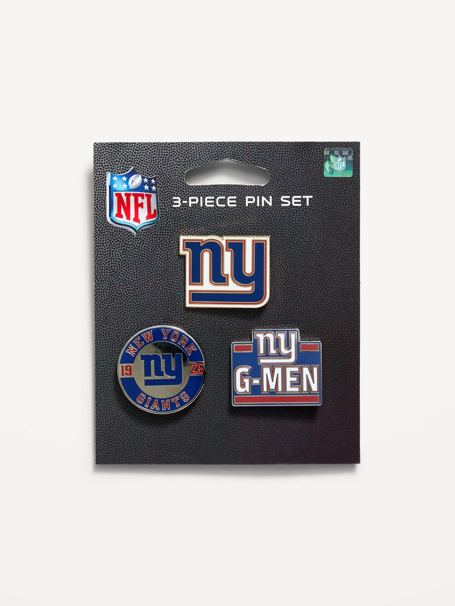 WinCraft® New York Giants 3-Pack Collector Enamel Pins