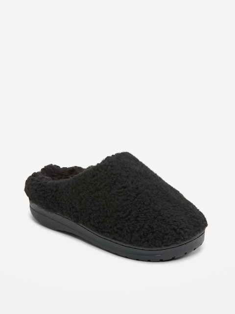 Sherpa Slippers for Boys