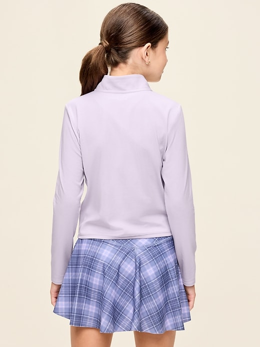 StudioSmooth Half-Zip Performance Top for Girls | Old Navy