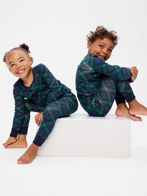 Printed Unisex Snug-Fit Pajama Set for Toddler & Baby