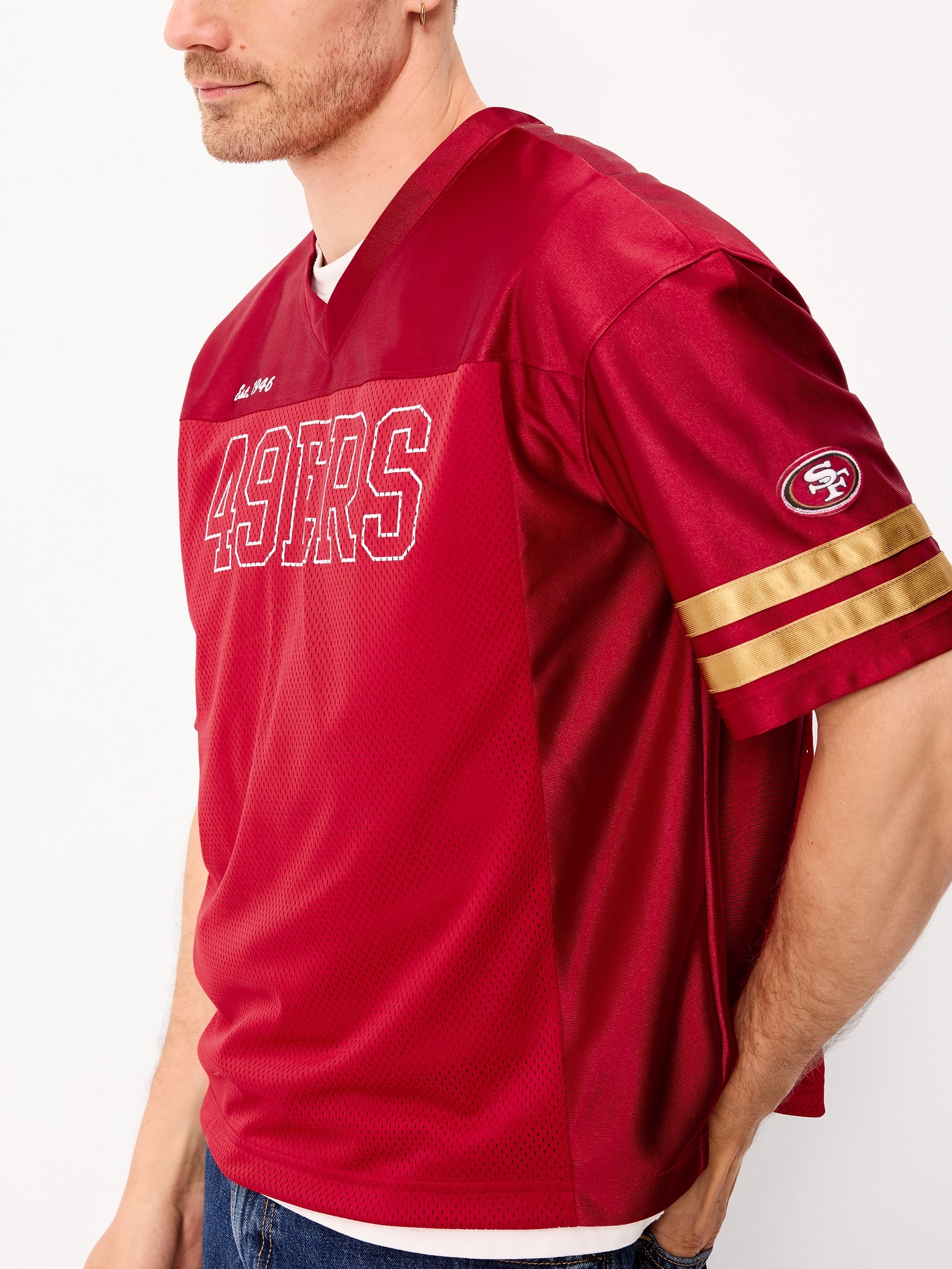 San Francisco 49ers Lifestyle Jersey T-Shirt for Men