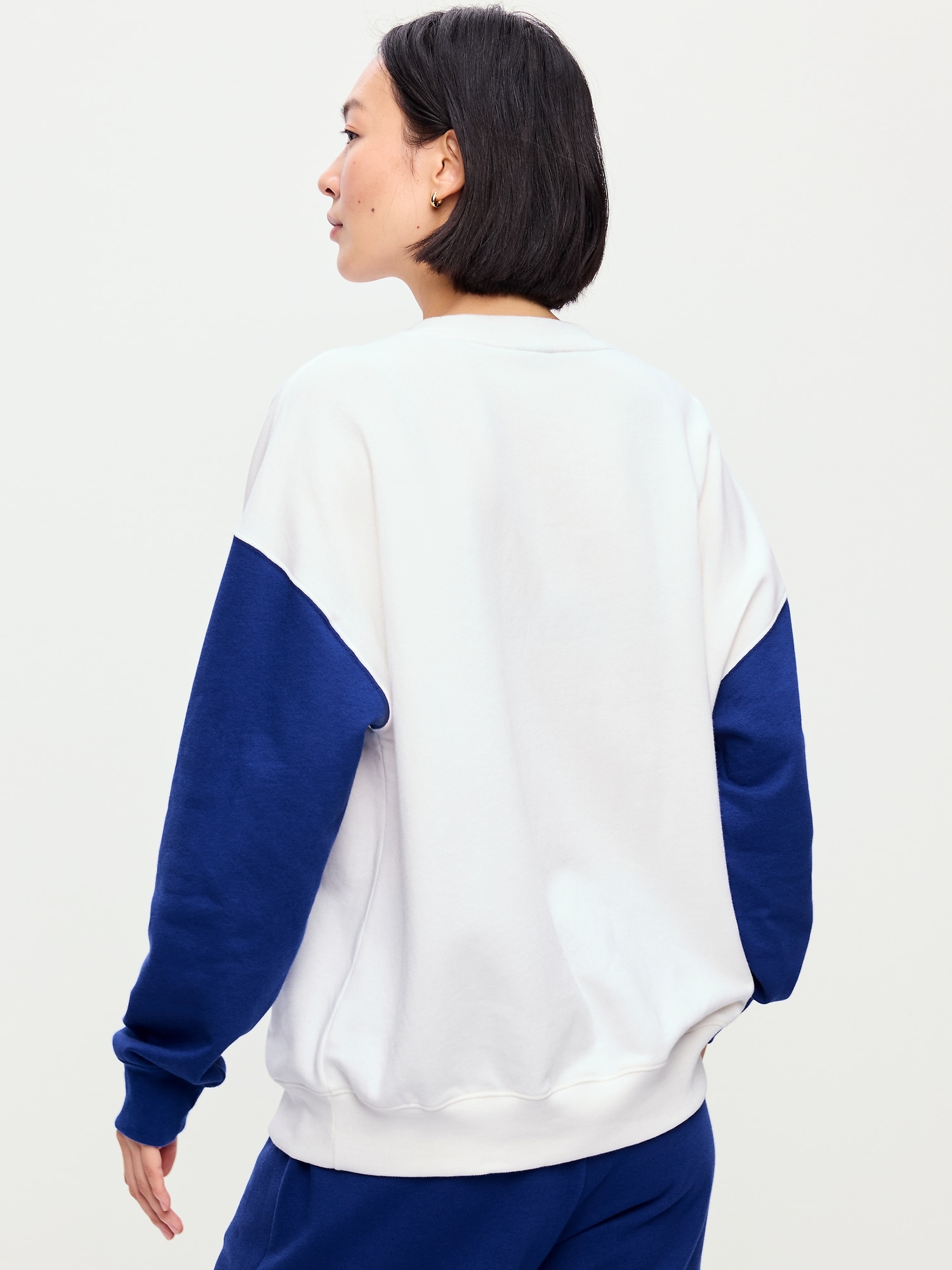 Seattle Seahawks Oversized Fleece Sweatshirt for Women