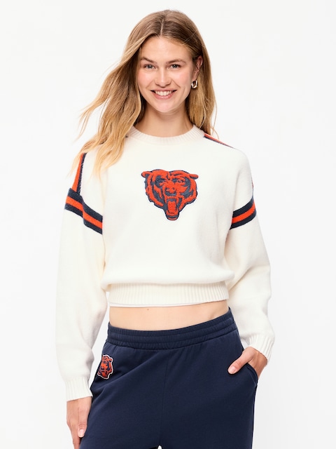 Chicago Bears Cropped Sweater for Women