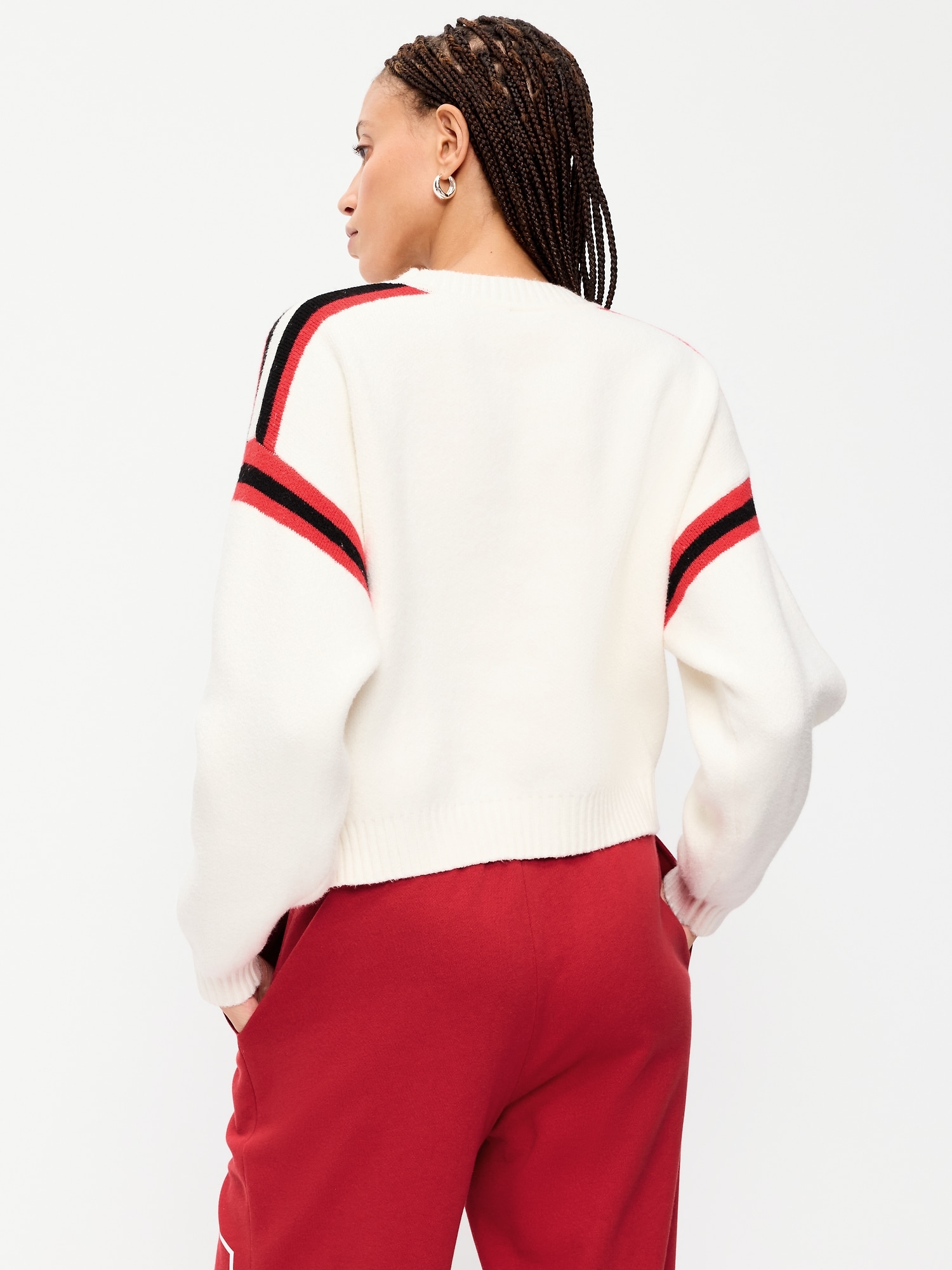 San Francisco 49ers Cropped Sweater for Women