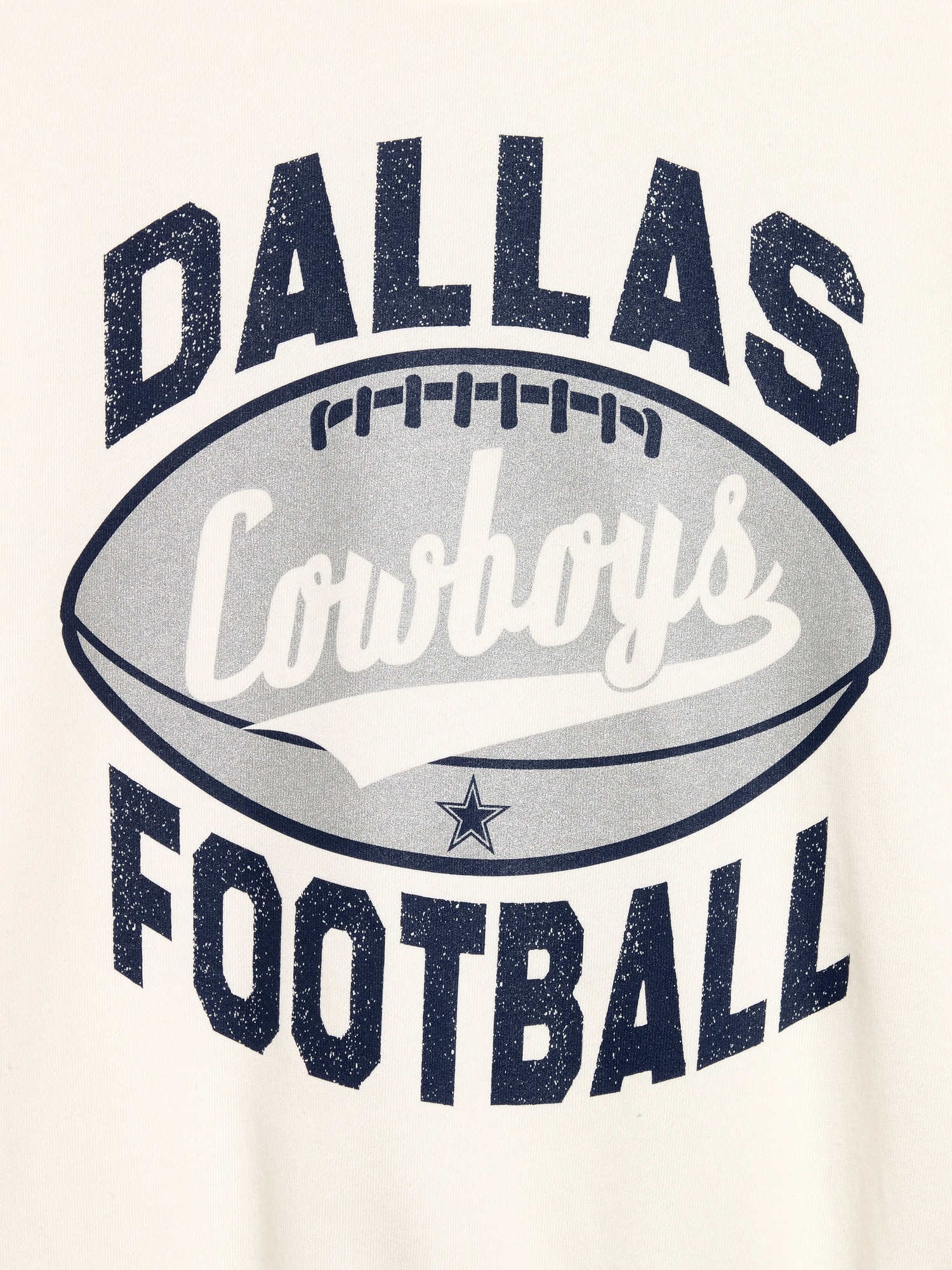 Dallas Cowboys Oversized Fleece Sweatshirt for Women