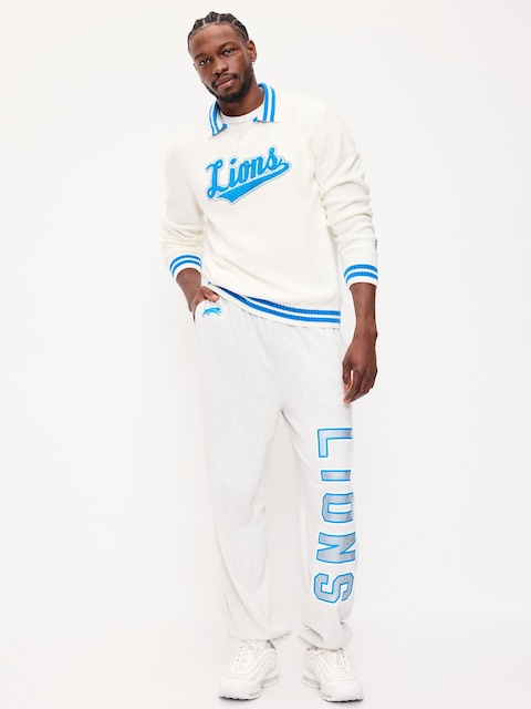 Detroit Lions Baggy Jogger Sweatpants for Men