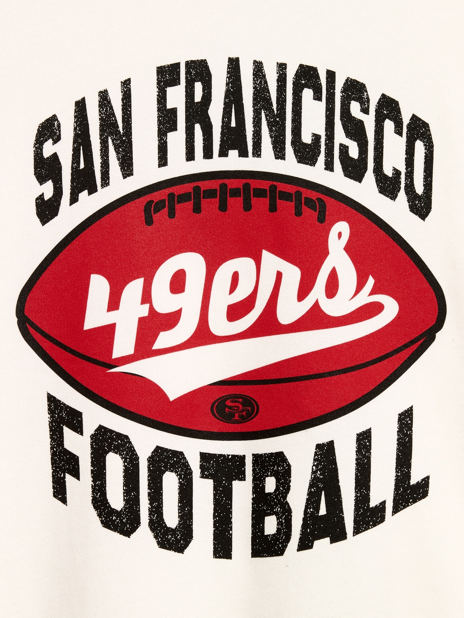 San Francisco 49ers Oversized Fleece Sweatshirt for Women