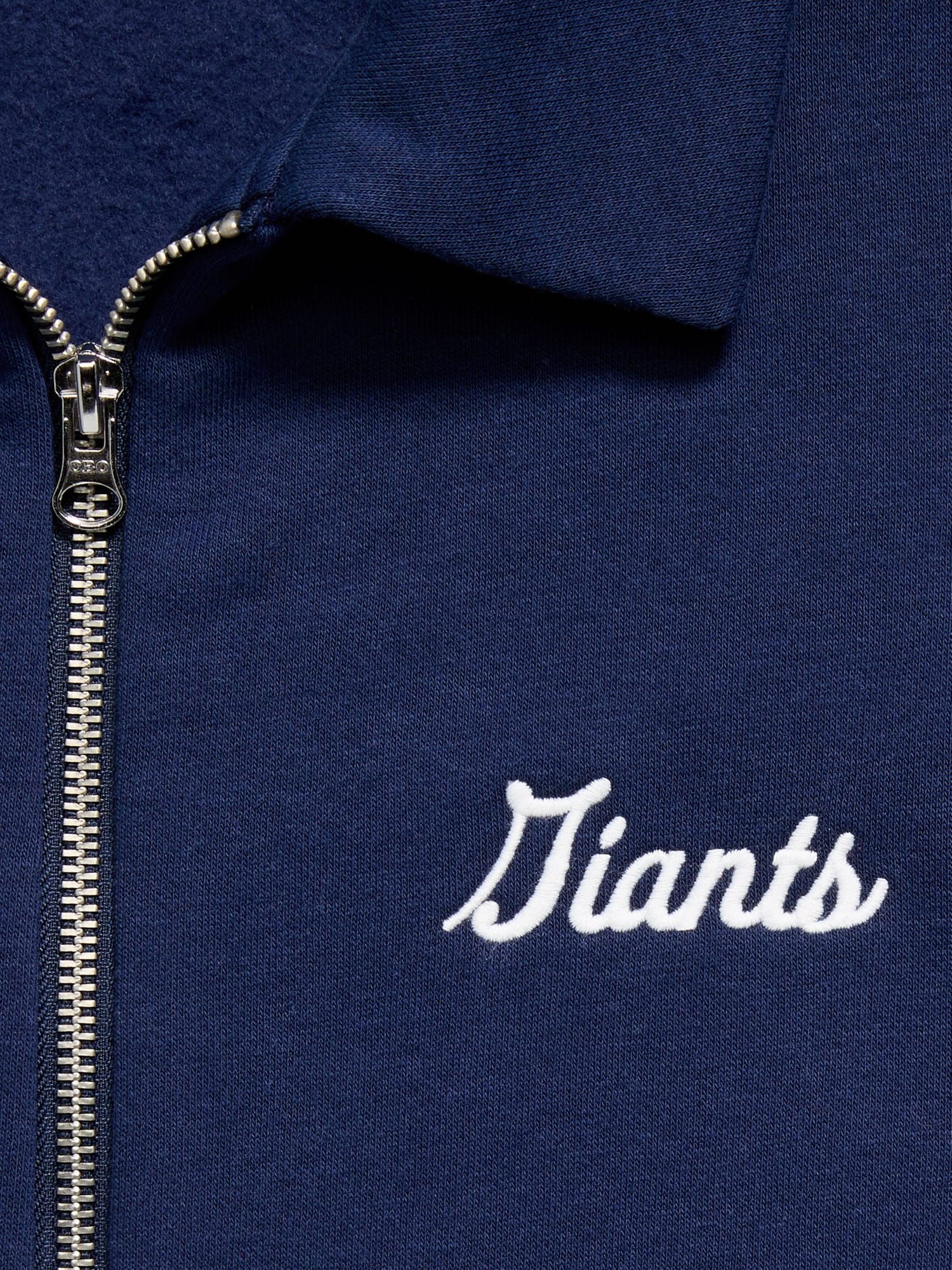 New York Giants Oversized Fleece Bomber Jacket for Women