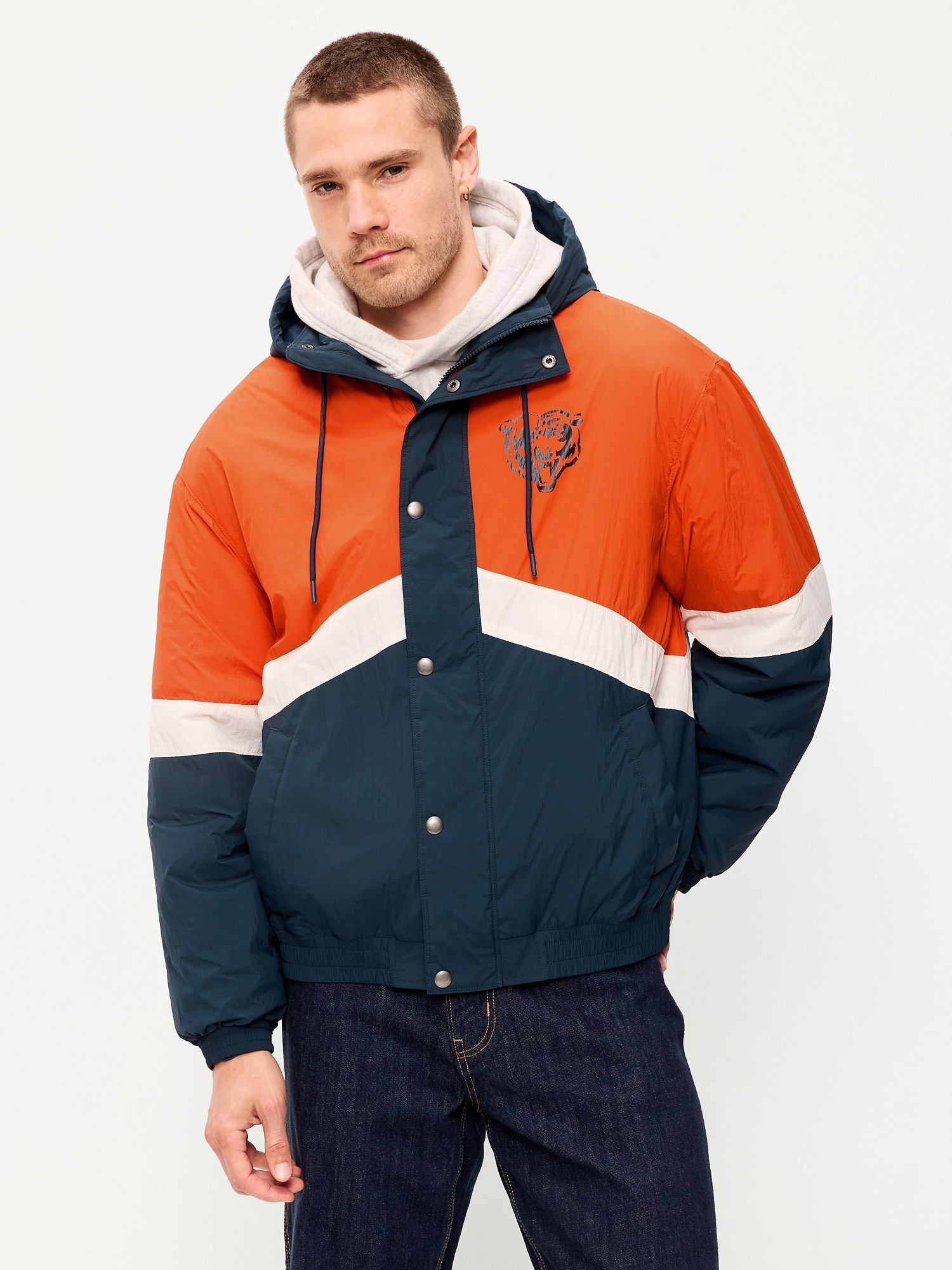 Chicago Bears Oversized Jacket for Adults