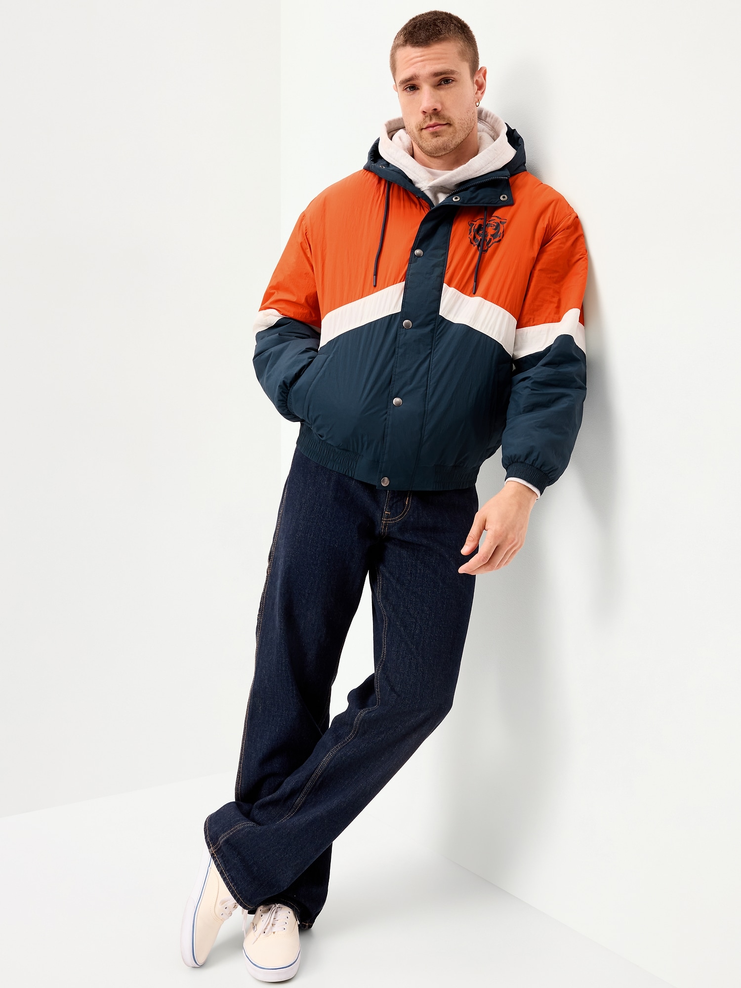 Chicago Bears Oversized Jacket for Adults
