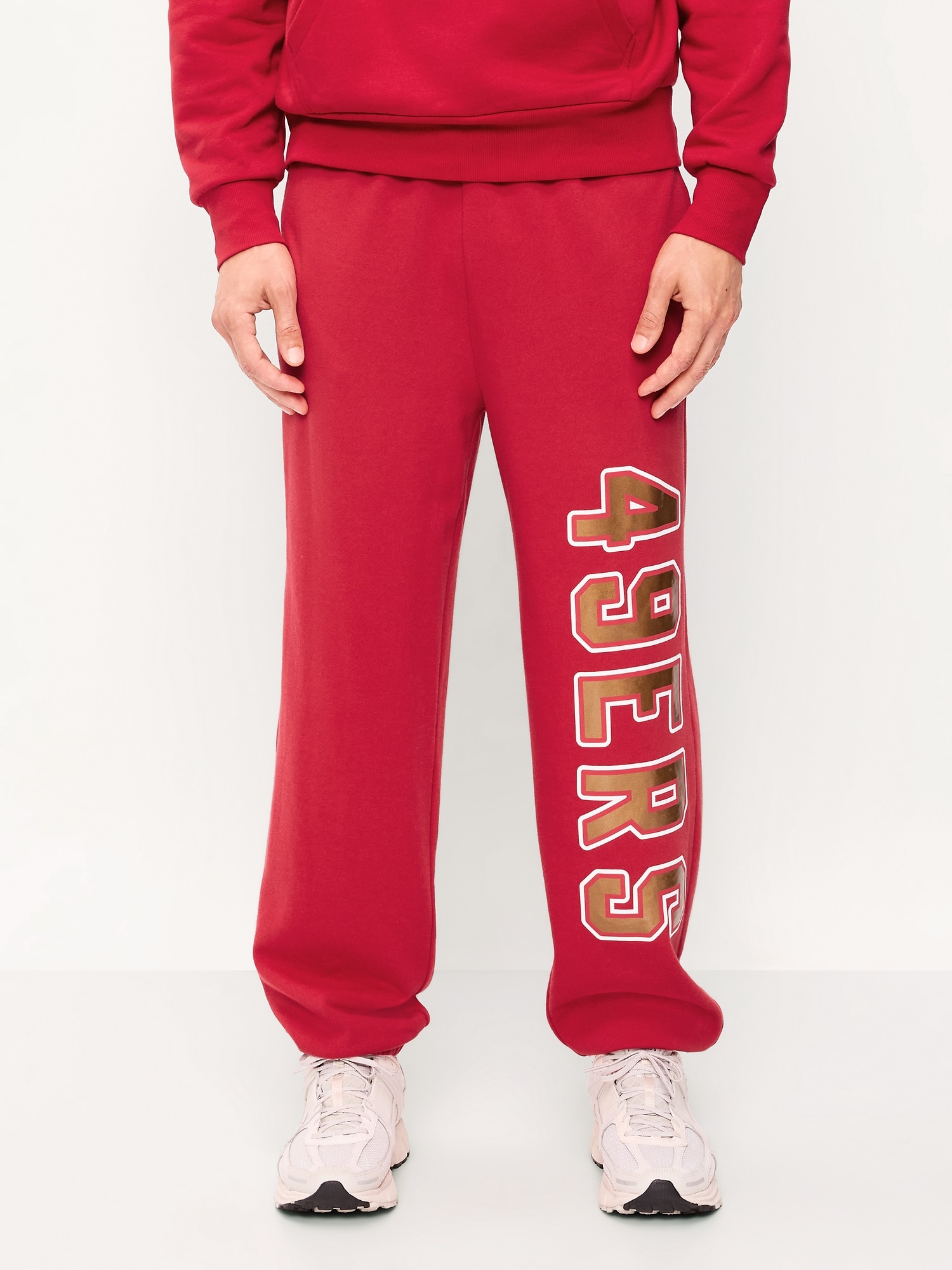 San Francisco 49ers Baggy Jogger Sweatpants for Men