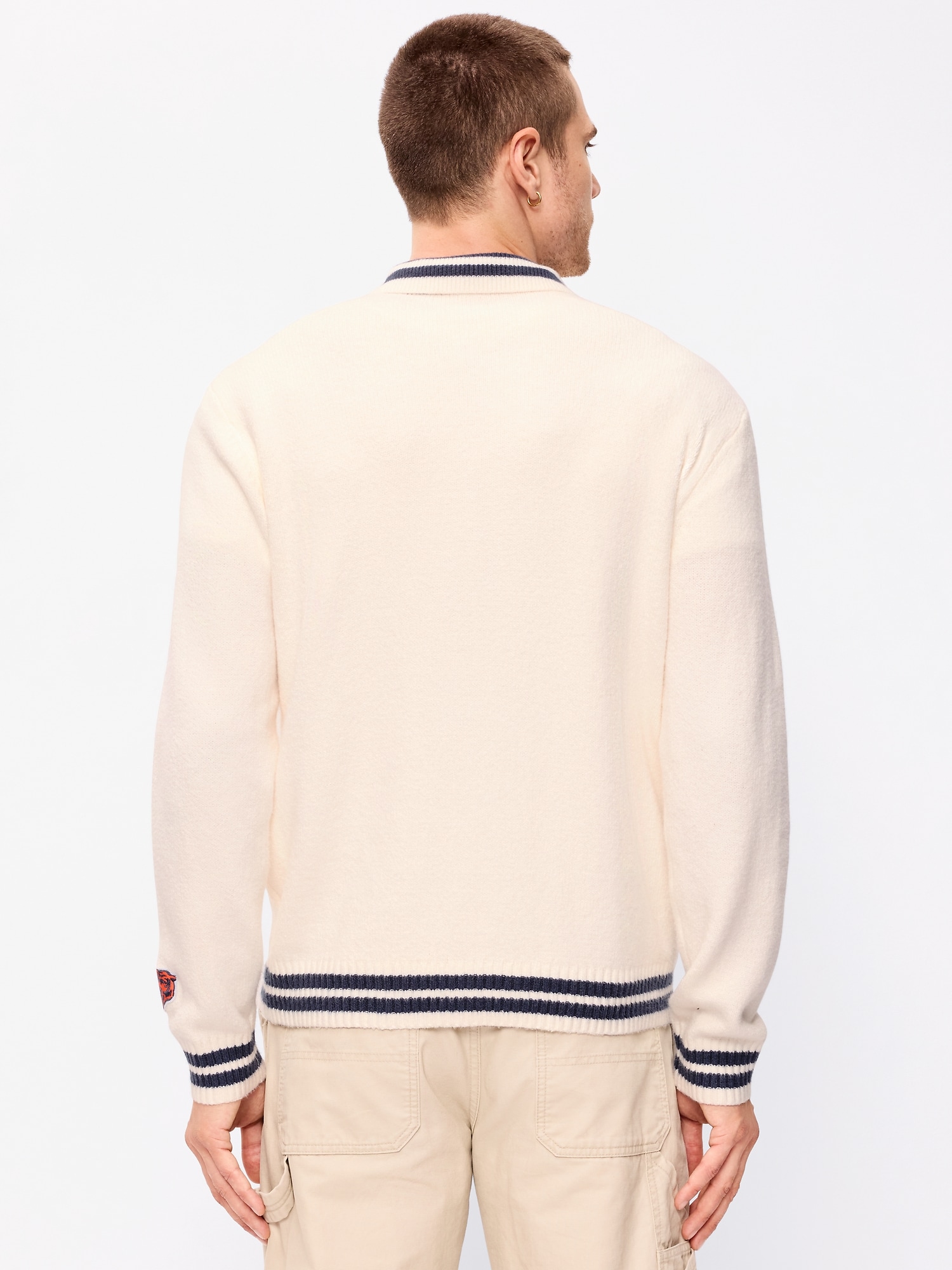 Chicago Bears Collared Sweater for Men