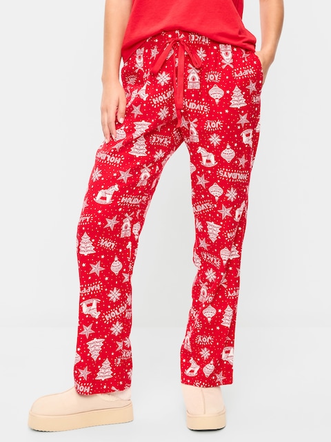 Flannel Pajama Pants for Women