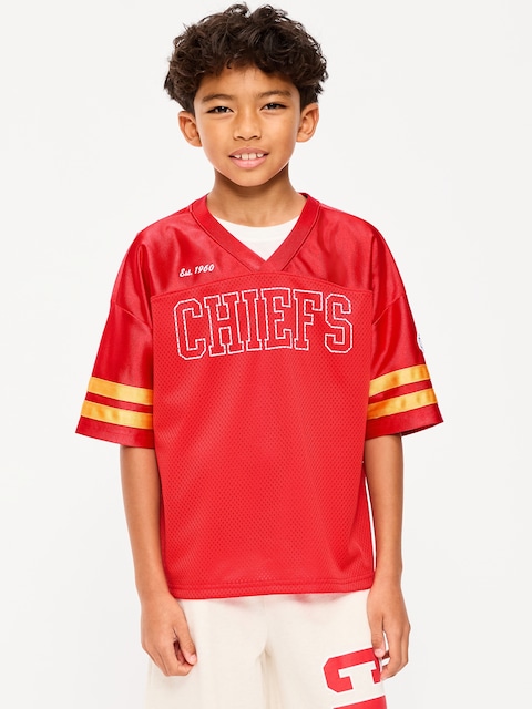 Kansas City Chiefs Lifestyle Jersey T-Shirt for Boys
