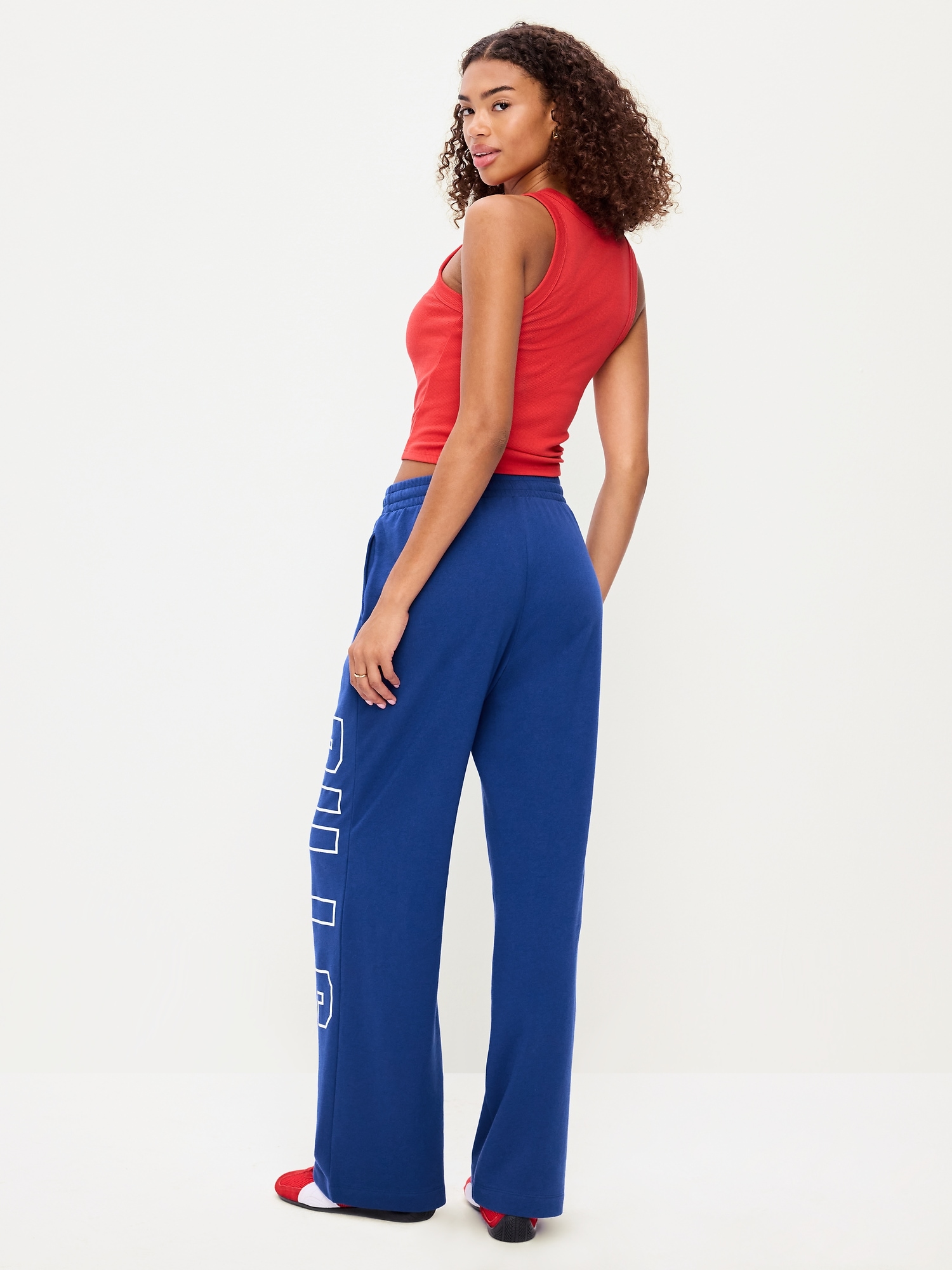 Buffalo Bills High-Waisted SoComfy Wide-Leg Sweatpants for Women