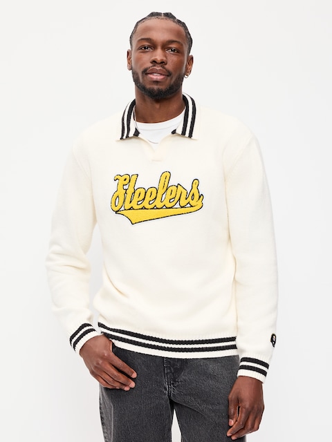 Pittsburgh Steelers Collared Sweater for Men