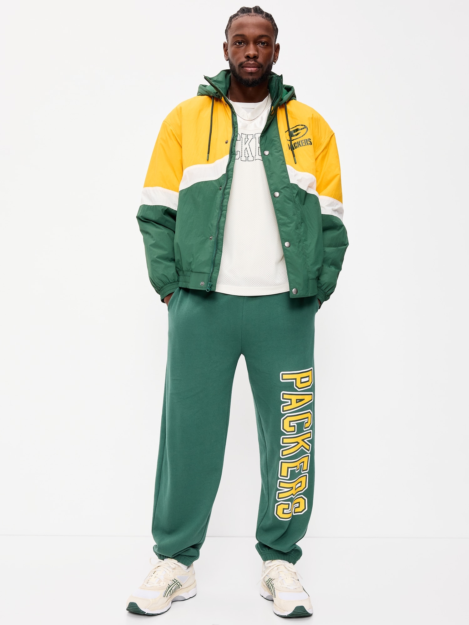 Green Bay Packers Oversized Jacket for Adults