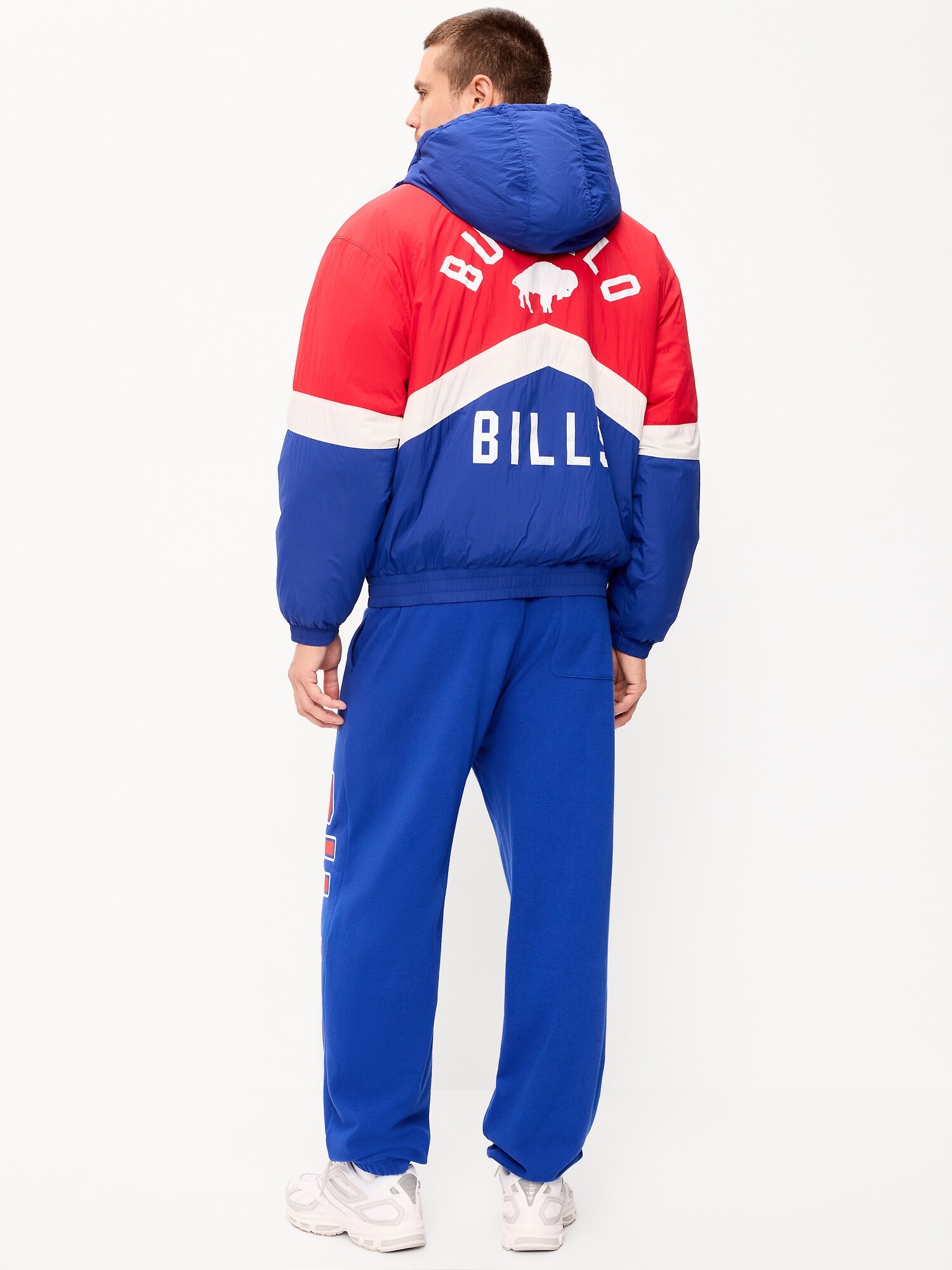 Мужские брюки Old Navy Kansas City Chiefs Baggy Jogger Sweatpants for Adults, цвет: Buffalo Bills — фото 2