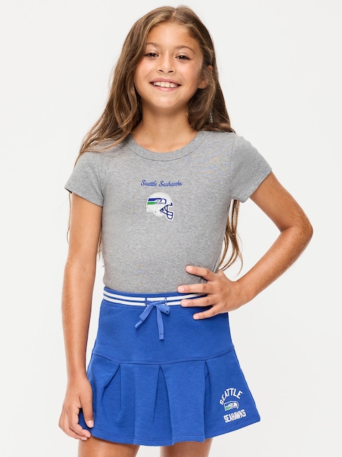 Seattle Seahawks Fitted Graphic T-Shirt for Girls