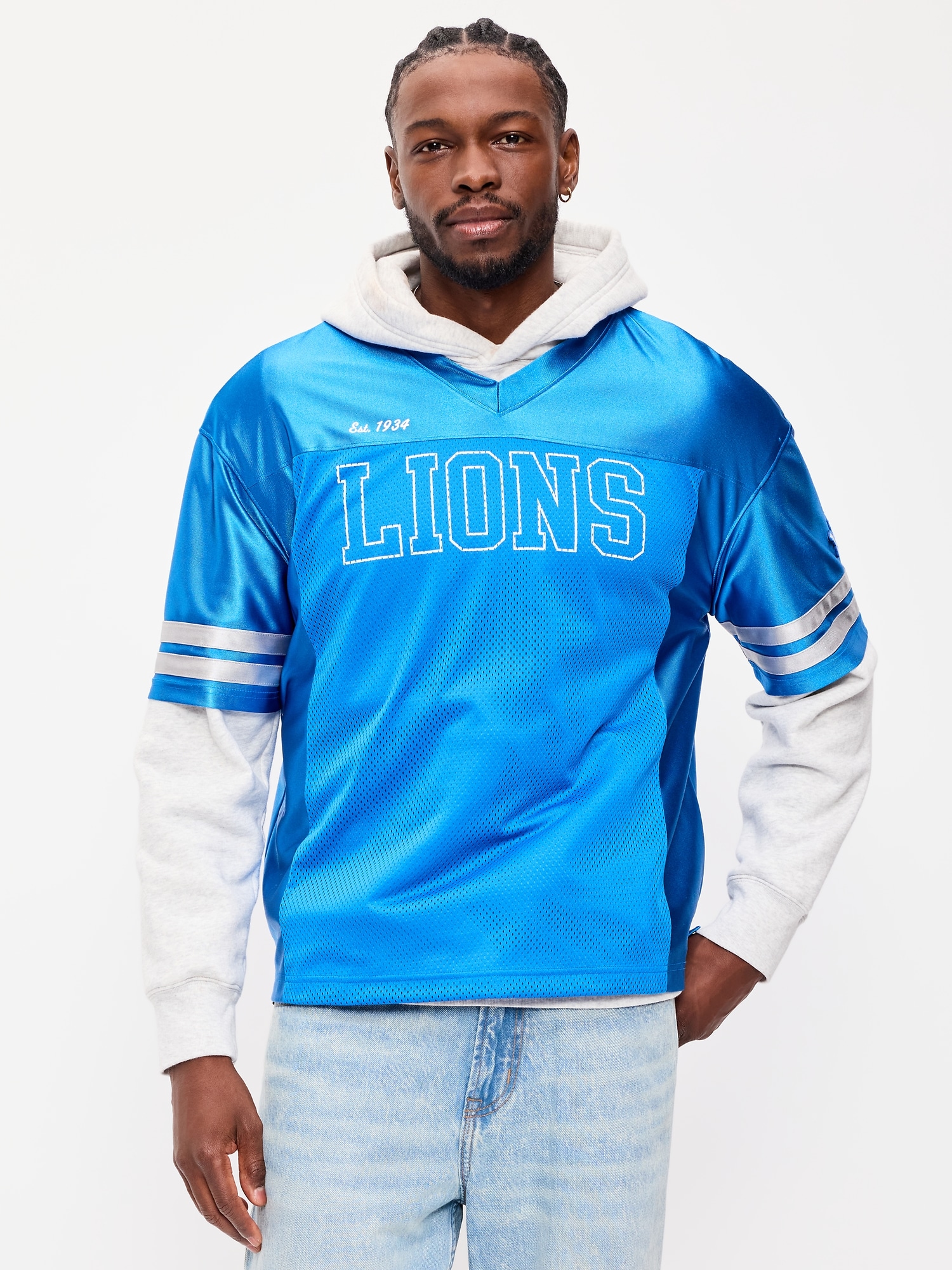 Detroit Lions Lifestyle Jersey T-Shirt for Men