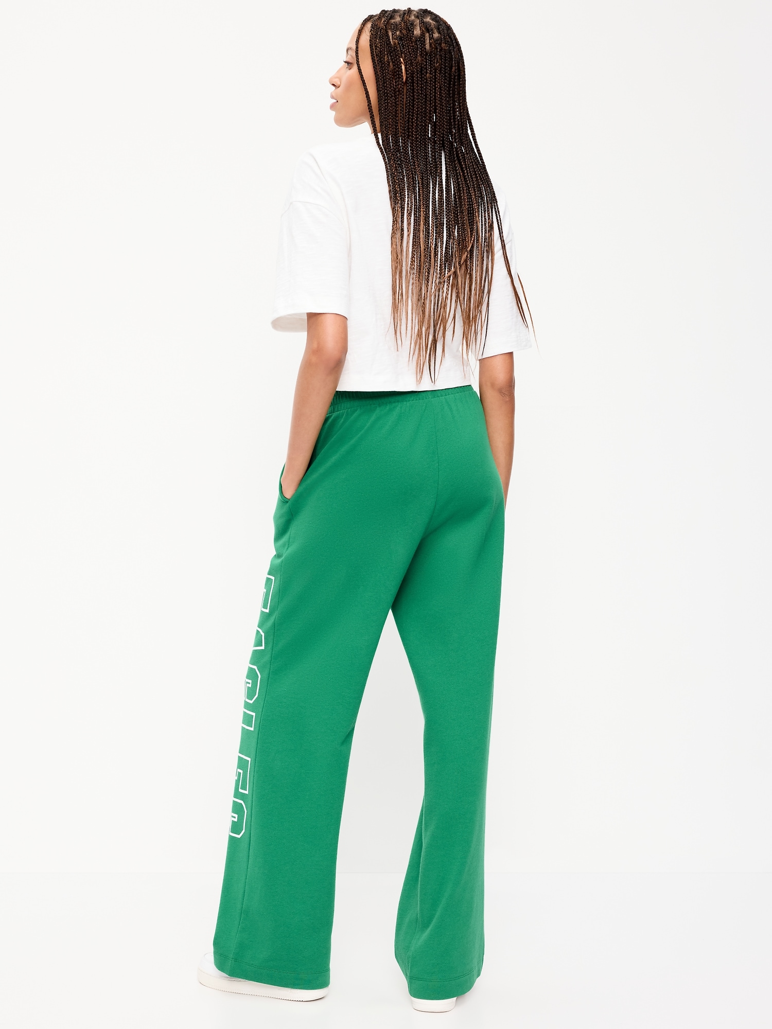 Philadelphia Eagles High-Waisted SoComfy Wide-Leg Sweatpants for Women