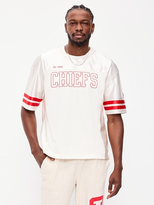 Kansas City Chiefs Lifestyle Jersey T-Shirt for Men | Old Navy