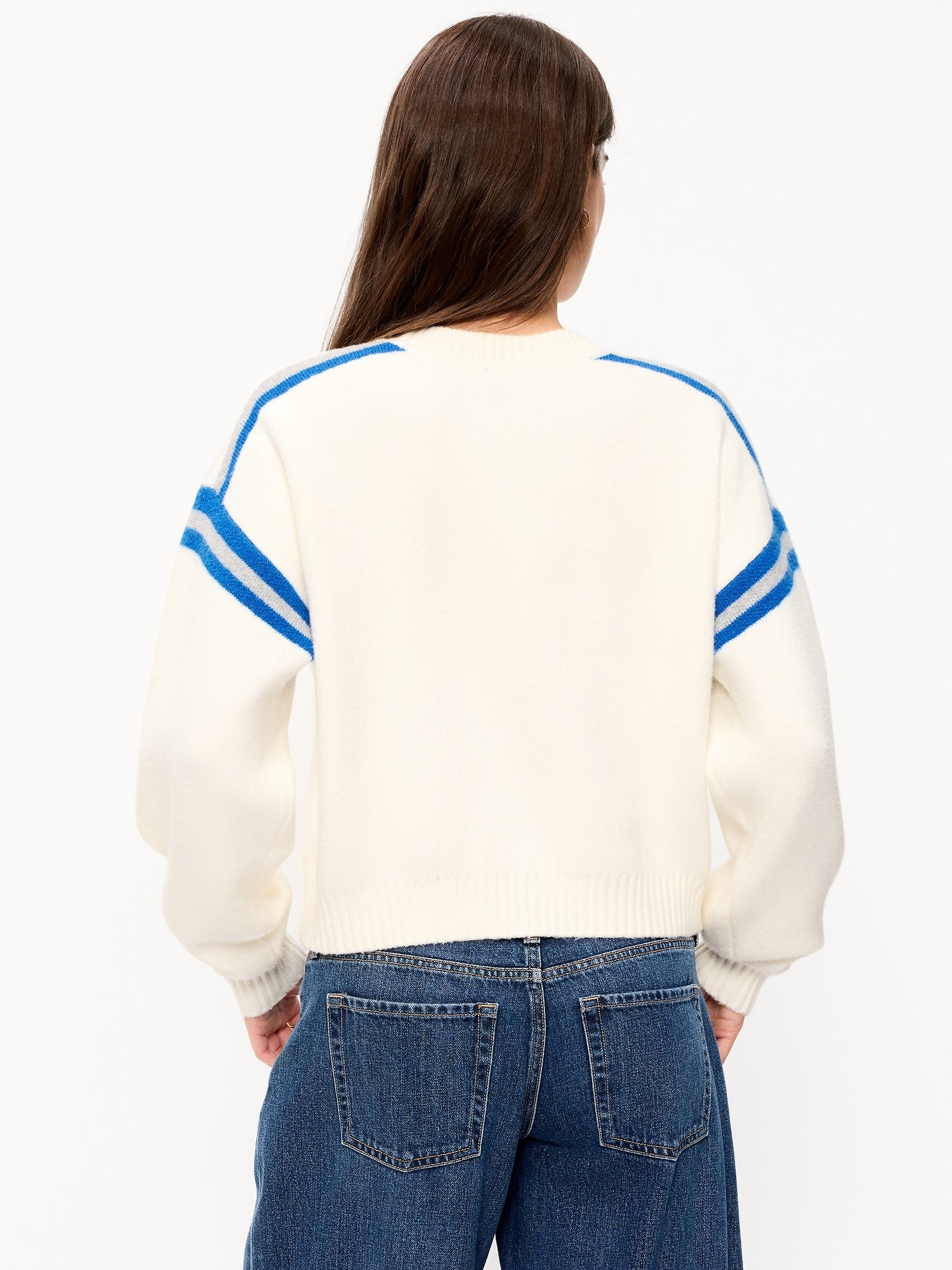 Detroit Lions Cropped Sweater for Women