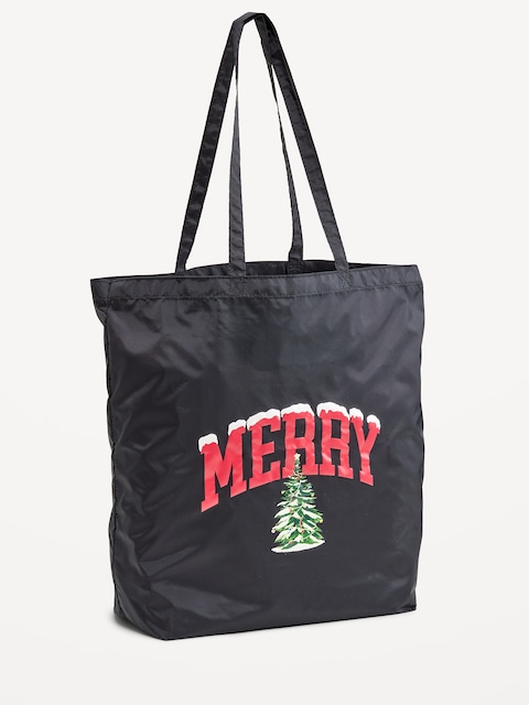 Old Navy Encore Exclusive Merry Holiday Tote