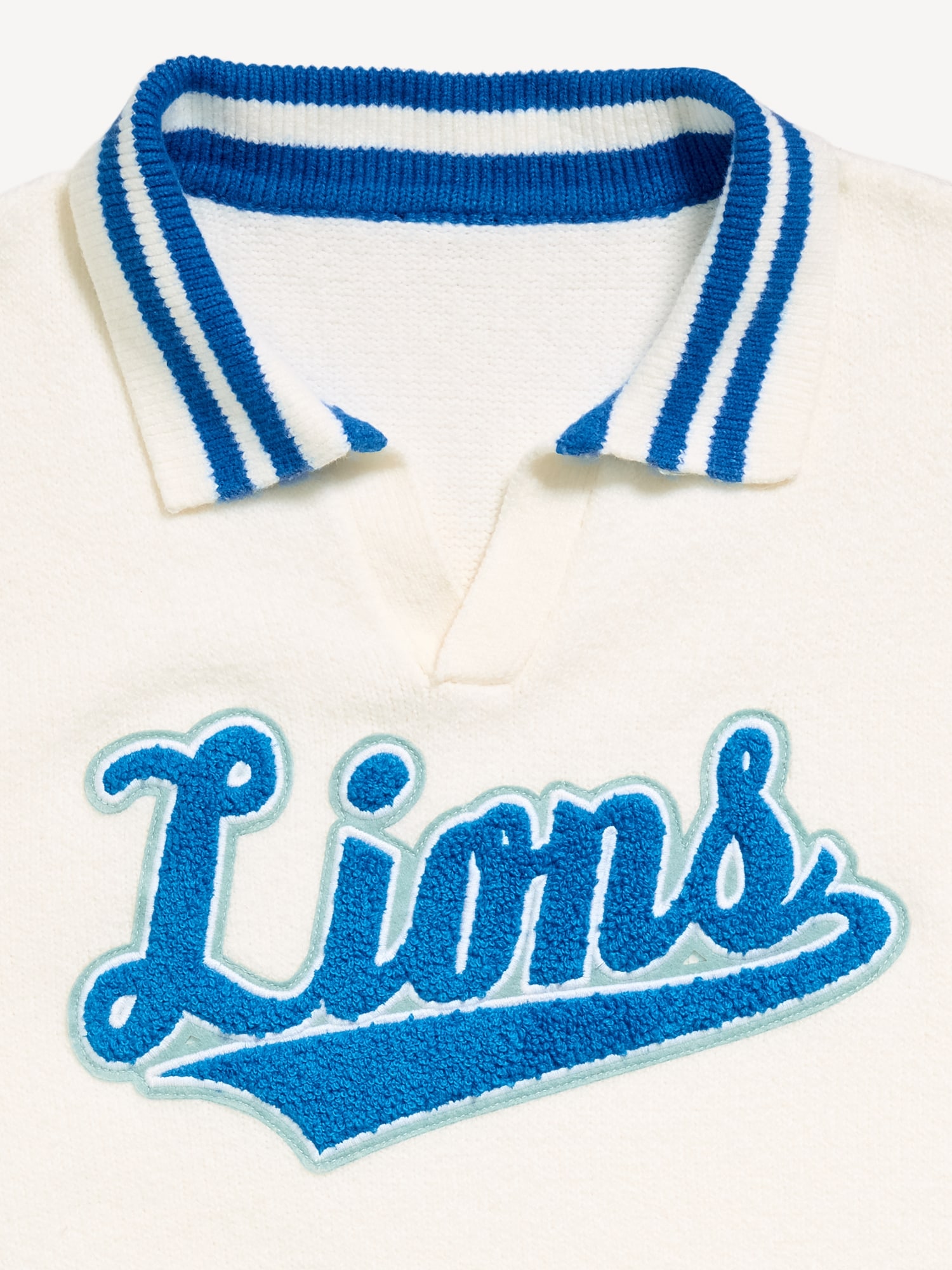 Detroit Lions Collared Sweater for Men