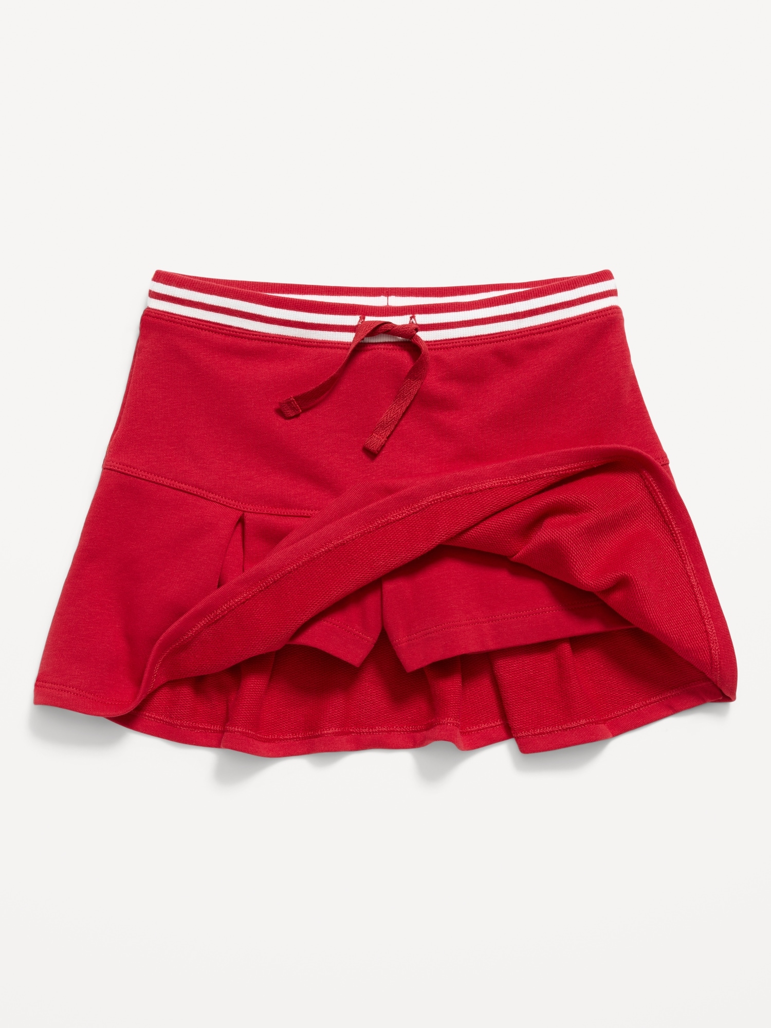 San Francisco 49ers French Terry Pleated Skort for Girls
