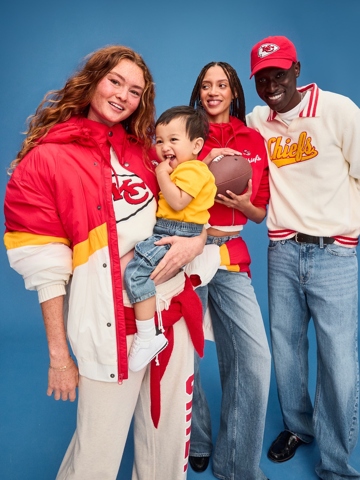 Kansas City Chiefs Collared Sweater for Men