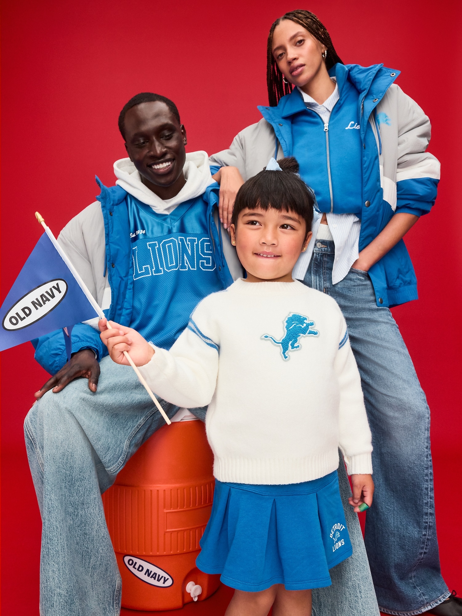 Detroit Lions Lifestyle Jersey T-Shirt for Men